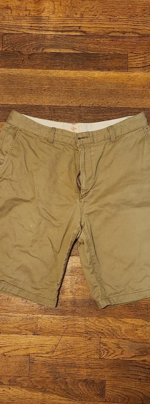 Dockers Men's Flat Front Khaki Shorts
